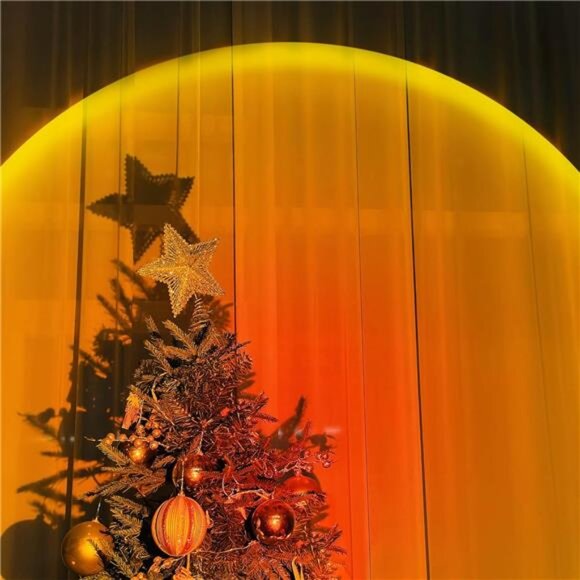 Sunset Lamp Projector, 180 Degree Rotation Sunset Projection Light Led Night - Picture 4 of 7